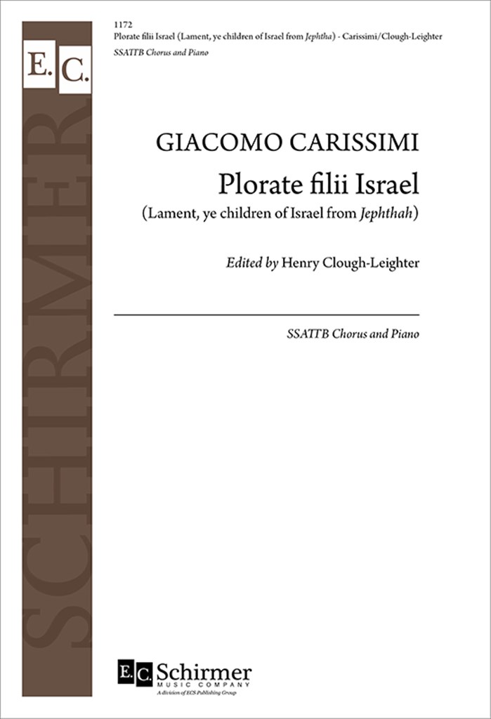 Jephtha: Plorate filii Israel